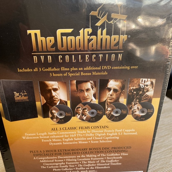 The Godfather dvd Collection - Picture 3 of 3
